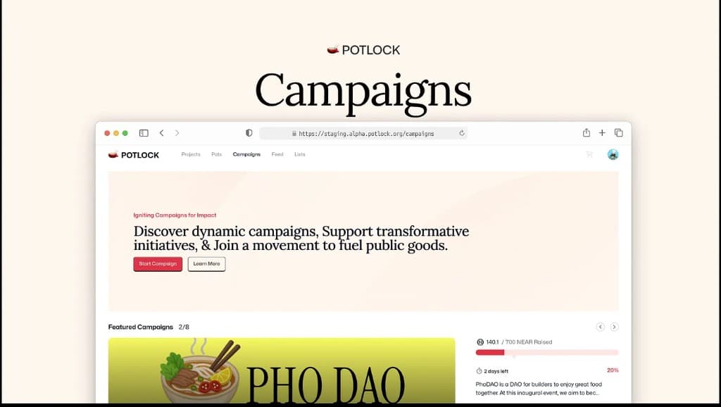 POTLOCK Campaigns — example blog graphic